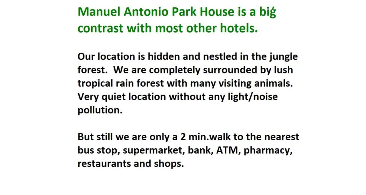 Manuel Antonio Park House - Adults Only Hotel Exterior photo